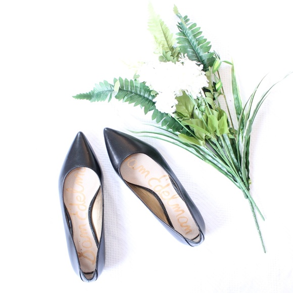 Sam Edelman Shoes - Sam Edelman Rae Leather Pointed Toe Flats Sz 6.5